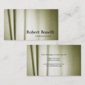 Schlichte Unternehmenskarte für moderne Berater Visitenkarte (Vorne/Hinten)