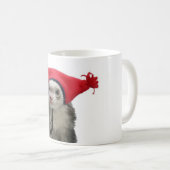 Schlichte verrückte Frettchen-Tassen Kaffeetasse (VorderseiteRechts)