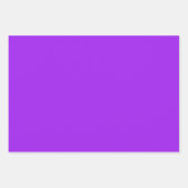 Schlichte Violet Lilac Illusion Lila Schatten 3 To Geschenkpapier Set (Vorderseite 3)