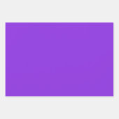 Schlichte Violet Lilac Illusion Lila Schatten 3 To Geschenkpapier Set (Vorderseite)