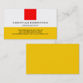 Schlichte Visitenkarte (Vorne/Hinten)