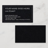 Schlichte Visitenkarte (Vorne/Hinten)