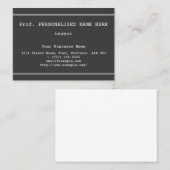 Schlichte Visitenkarte für Unternehmen (Vorne/Hinten)