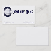Schlichte Visitenkarten-Logos Visitenkarte (Vorne/Hinten)