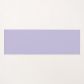 Schlichte Vollhaut Pastellfarbe lila Yogamatte (Vorderseite (Horizontal))