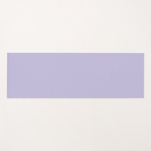 Schlichte Vollhaut Pastellfarbe lila Yogamatte (Vorderseite (Horizontal))