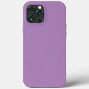 Schlichte Vollpastellfarbe lila afrikanische Viole Case-Mate iPhone Hülle