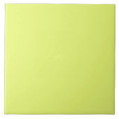 Schlichte Wassermelone Gelb Grün Fliese (Vorderseite)