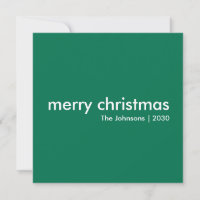 Schlichte Weihnachten | Moderner Minimalistischer 