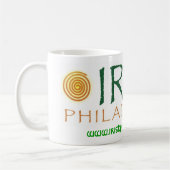 Schlichte weiße Tasse Iren-Philadelphias (Links)