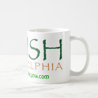 Schlichte weiße Tasse Iren-Philadelphias