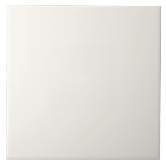 Schlichte Weißwüste Fliese (Vorderseite)