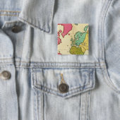 Schlichte Weltkarte Button (Beispiel)