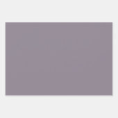 Schlichte Weltraumrakete Grau Shades 3 Töne Geschenkpapier Set (Vorderseite 2)