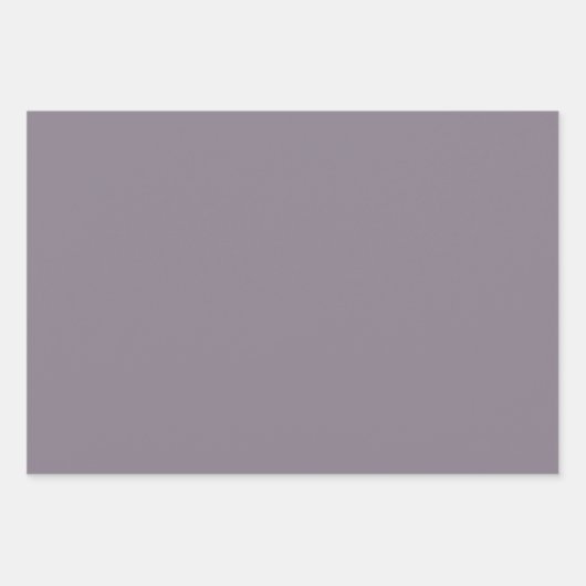 Schlichte Weltraumrakete Grau Shades 3 Töne Geschenkpapier Set (Vorderseite 2)