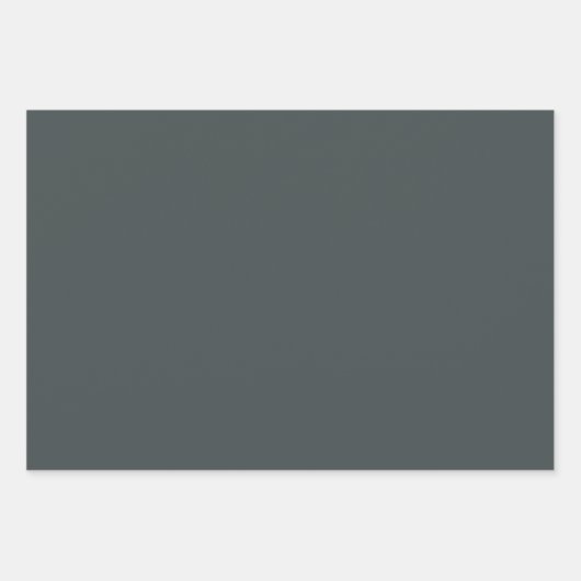 Schlichte Weltraumrakete Grau Shades 3 Töne Geschenkpapier Set (Vorderseite)