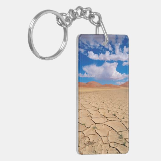 schlichte Wüste Schlüsselanhänger (Vorderseite links)