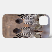 Schlichte Zebras, Krüger Nationalpark Case-Mate iPhone Hülle (Rückseite (Horizontal))