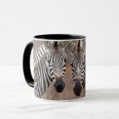 Schlichte Zebras, Krüger Nationalpark Tasse (Vorderseite Links)