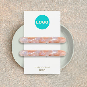 Schlichte Zwei-Add-Logo-Clip-Zubehör-Anzeige