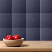 Schlichter Abend in fester Farbe dunkelblau Fliese