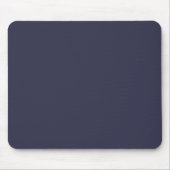 Schlichter Abend in fester Farbe dunkelblau Mousepad (Vorne)