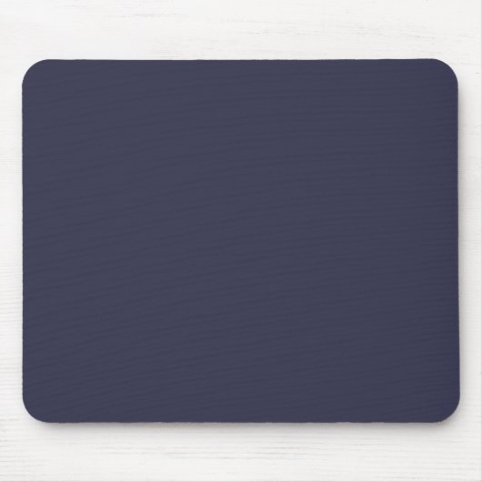 Schlichter Abend in fester Farbe dunkelblau Mousepad (Vorne)