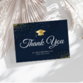 schlichter Abschluss vielen Dank Postkarte