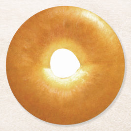 Schlichter Bagel Round Untersetzer