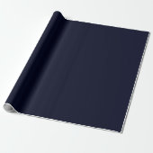 Schlichter blauer Farbton Geschenkpapier (Ungerollt)