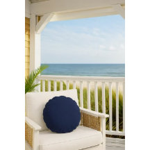 Schlichter Dekorationsakzent in Navy Blue Solid