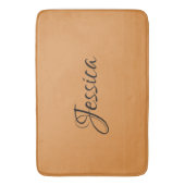 Schlichter, einfacher Skriptname Badematte (Vorderseite Vertikal)