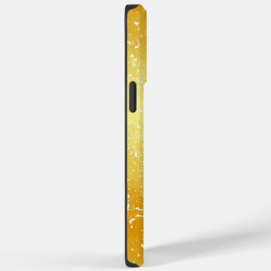 Schlichter, einzigartiger goldener Hintergrund Case-Mate iPhone Hülle (Rückseite / Rechts)