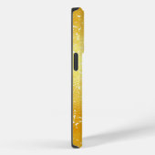Schlichter, einzigartiger goldener Hintergrund Case-Mate iPhone Hülle (Rückseite / Rechts)