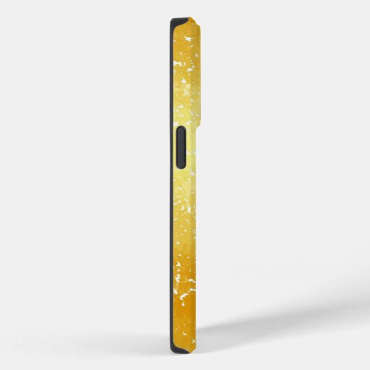 Schlichter, einzigartiger goldener Hintergrund Case-Mate iPhone Hülle (Rückseite / Rechts)