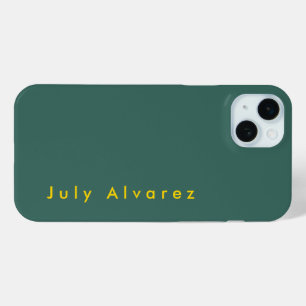 Schlichter eleganter Minimalistischer Name Case-Mate iPhone Hülle