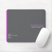 Schlichter eleganter moderner einfacher rosa mousepad (Mit Mouse)