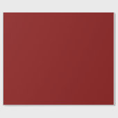 Schlichter Farbton von Solid Maroon Geschenkpapier (Flach)