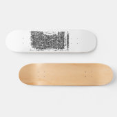 Schlichter "Heart Sutra Shakyo" Deck Skateboard (Horizontal)