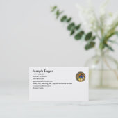 schlichter Heide Visitenkarte (Stehend Vorderseite)