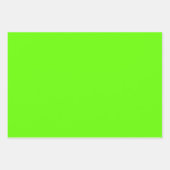 Schlichter, heller Frühling UFO Grüne Schattierung Geschenkpapier Set (Vorderseite)