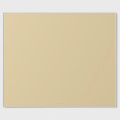 Schlichter Hintergrund der Creme Soft Pastel Geschenkpapier (Flach)