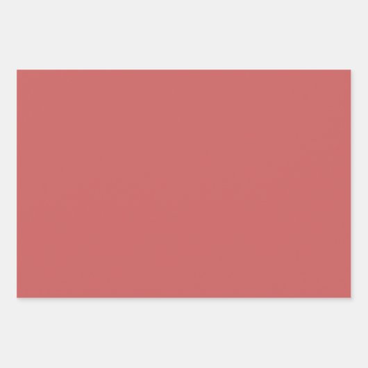 Schlichter Kaiserschnitt Indische Rote Schatten 3  Geschenkpapier Set (Vorderseite 3)