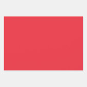 Schlichter Kaiserschnitt Indische Rote Schatten 3  Geschenkpapier Set (Vorderseite)