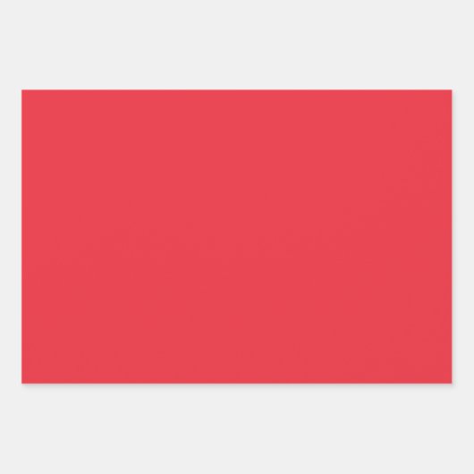 Schlichter Kaiserschnitt Indische Rote Schatten 3  Geschenkpapier Set (Vorderseite)