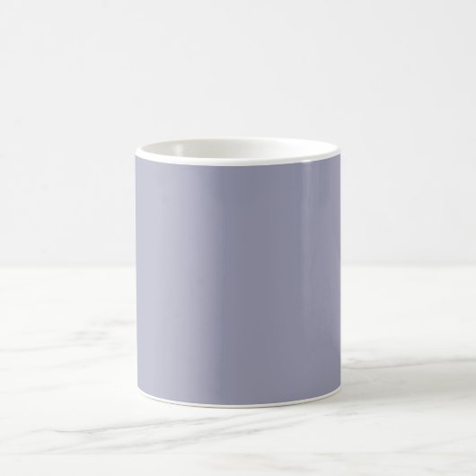 Schlichter Languid-Lavendel in fester Farbe Kaffeetasse (Mittel)