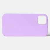 Schlichter Lavendel - Anpassen - iPhone Cover (Rückseite (Horizontal))