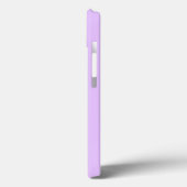 Schlichter Lavendel - Anpassen - iPhone Cover (Rückseite / Links)