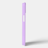 Schlichter Lavendel - Anpassen - iPhone Cover (Rückseite / Rechts)