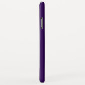 Schlichter Lila Hintergrund Case-Mate iPhone Hülle (Hinten/Rechts)